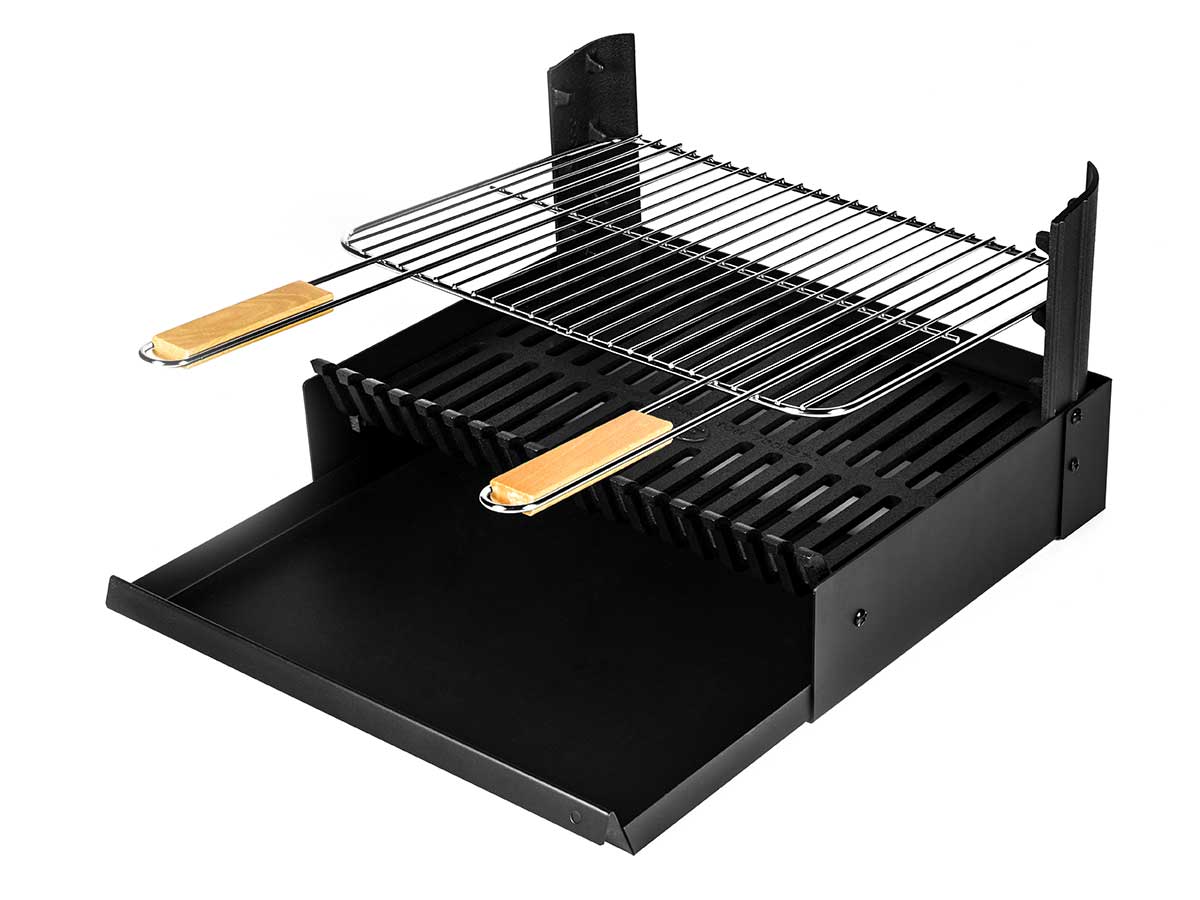 Barbecue charbon - Grilloir à poser - Somagic - 4