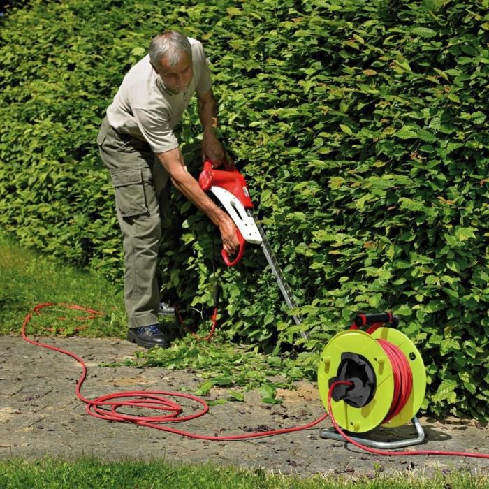 Enrouleur de câble Standard SM1 avec fiche, prolongateur et rallonge 1,5m - H05VV-F 3G1,5 48,5 + 1,5m - 8