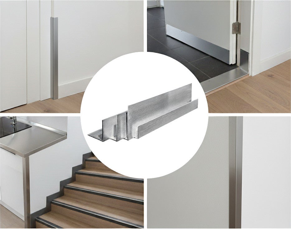 Kątownik Aluminiowy SZCZOTKOWANY 50x30x4mm 300cm Alu + Cięcie na wymiar - 3