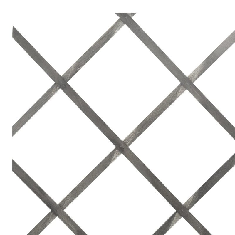 Recinzione a Traliccio 5 pz in Massello Abete Grigio 180x60 cm vidaXL - 6