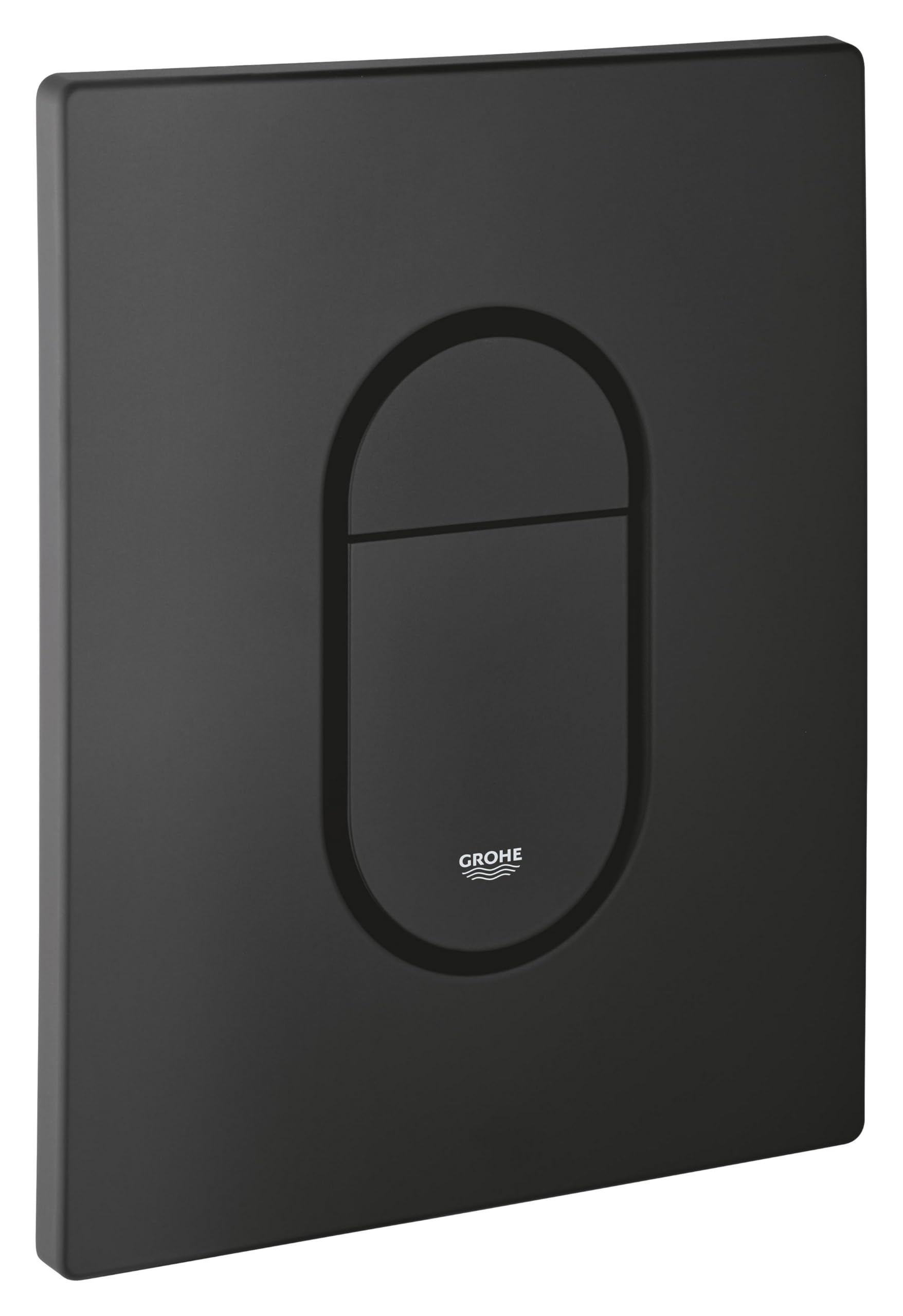 GROHE Arena Cosmopolitan Plaque de commande - 19,7x15,6cm - double chasse - phantom black - 4