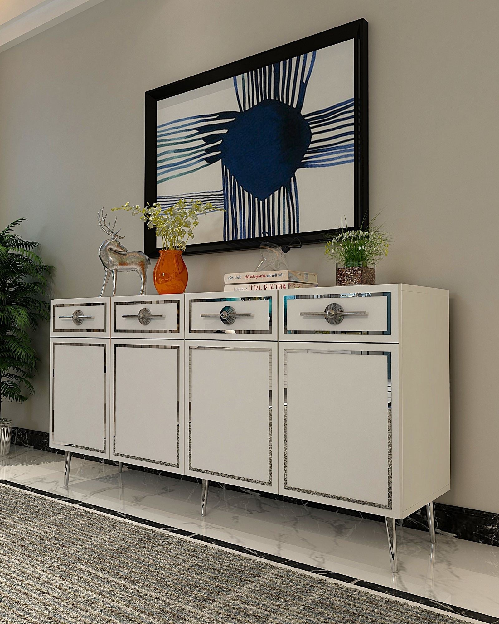 Tondeuse abdominale KB150 - Blanc Argent | Leroy Merlin