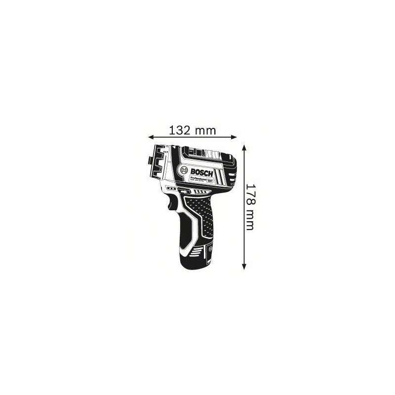 GSR 12V-15 FC Set Professional Ref. 06019F6000 - 6