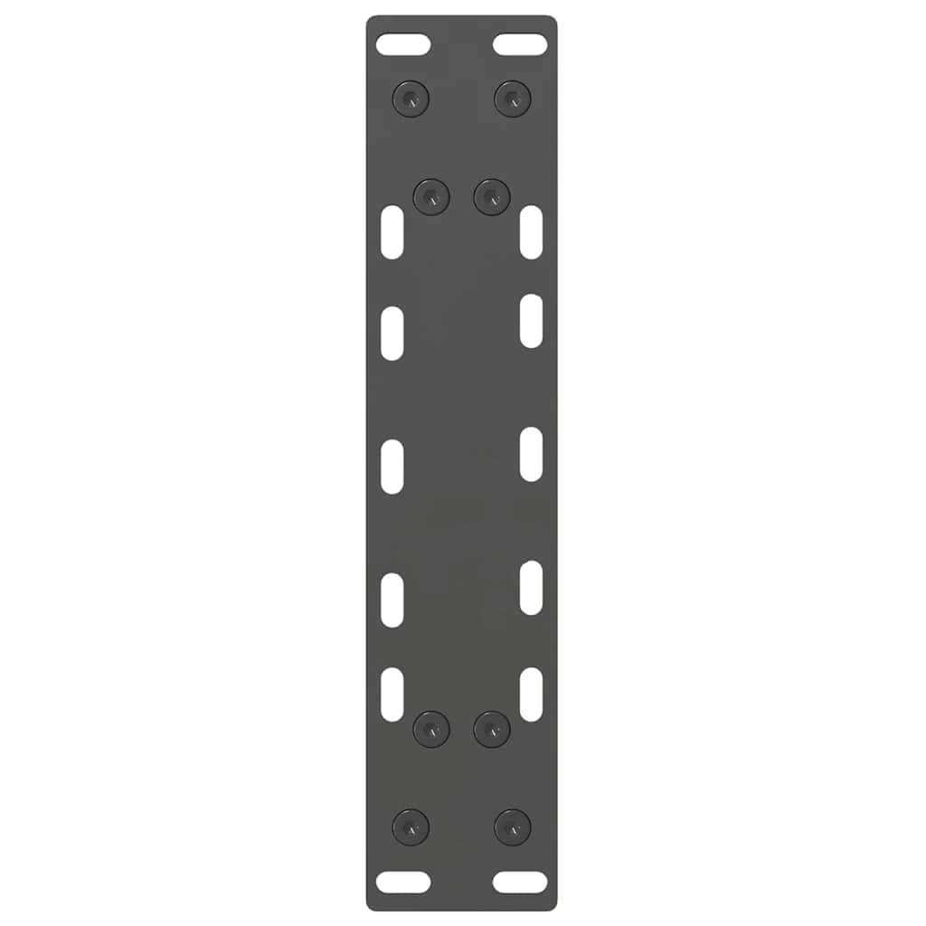 Pieds de table console Anthracite 2 pièces 28 x (72-73) cm Acier vidaXL - 7