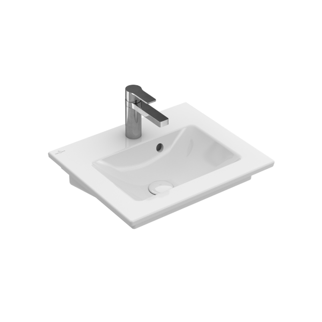 Lave main rectangulaire VILLEROY ET BOCH Venticello 50 x 42 cm avec trop-plein