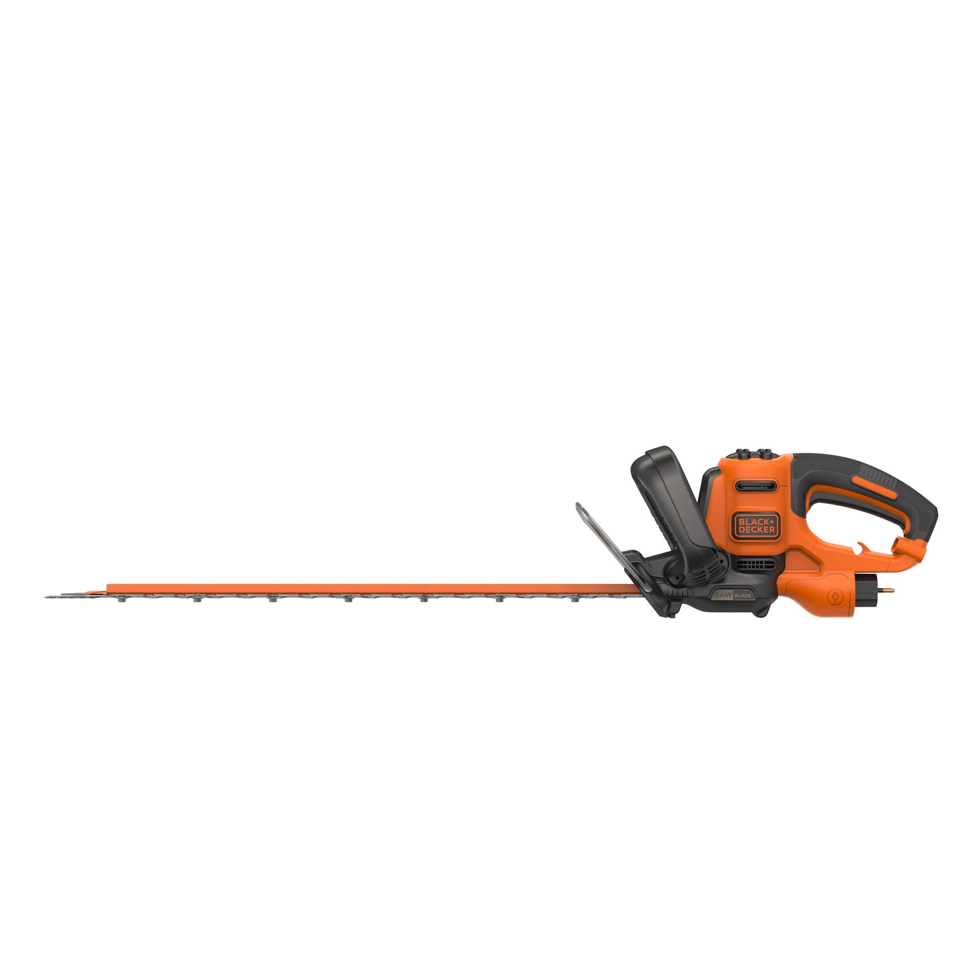 BLACK+DECKER Taille-Haies électrique filaire 550 W, lame 60 cm avec 2 Poignées et Garde BEHTS451-QS - 2