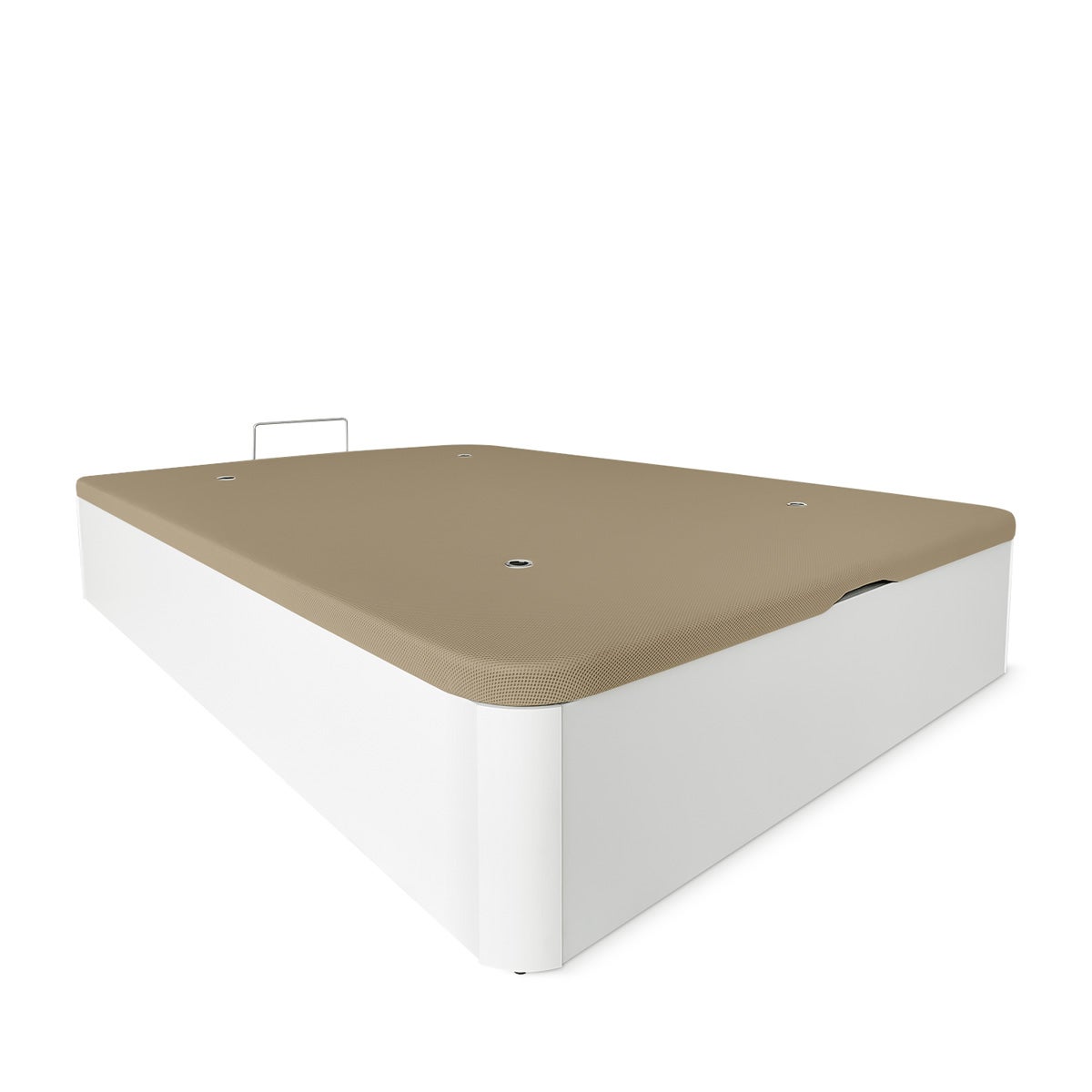Pack Canapé Abatible Reforzado Blanco 135x190 cm + Colchón Viscoelástico Viscoblack (Incluye Envío + Montaje) - 3
