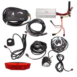 Kit de conversion de moteur à balais pour vélo électrique L-faster DIY 24v 36v 450w à entraînement droit Mtx