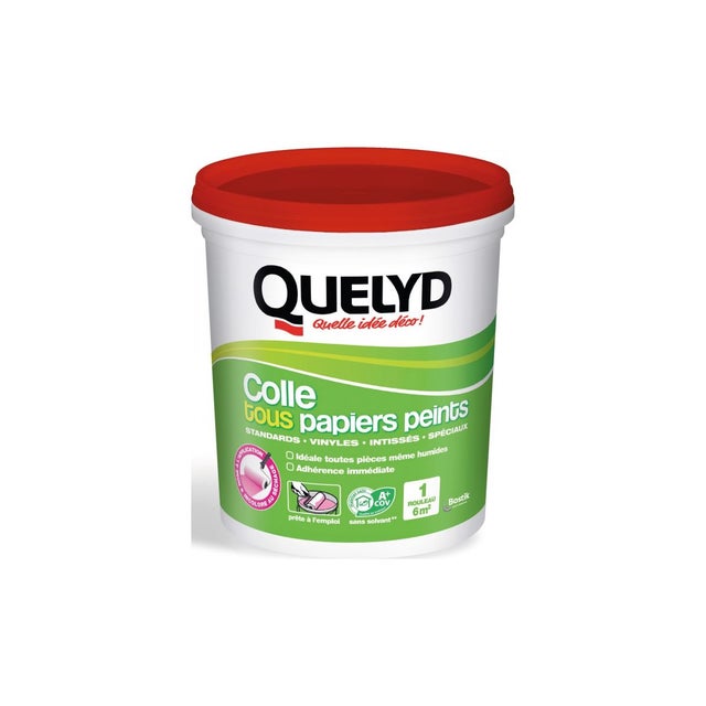 Colle tous papiers peints avec indicateur coloré