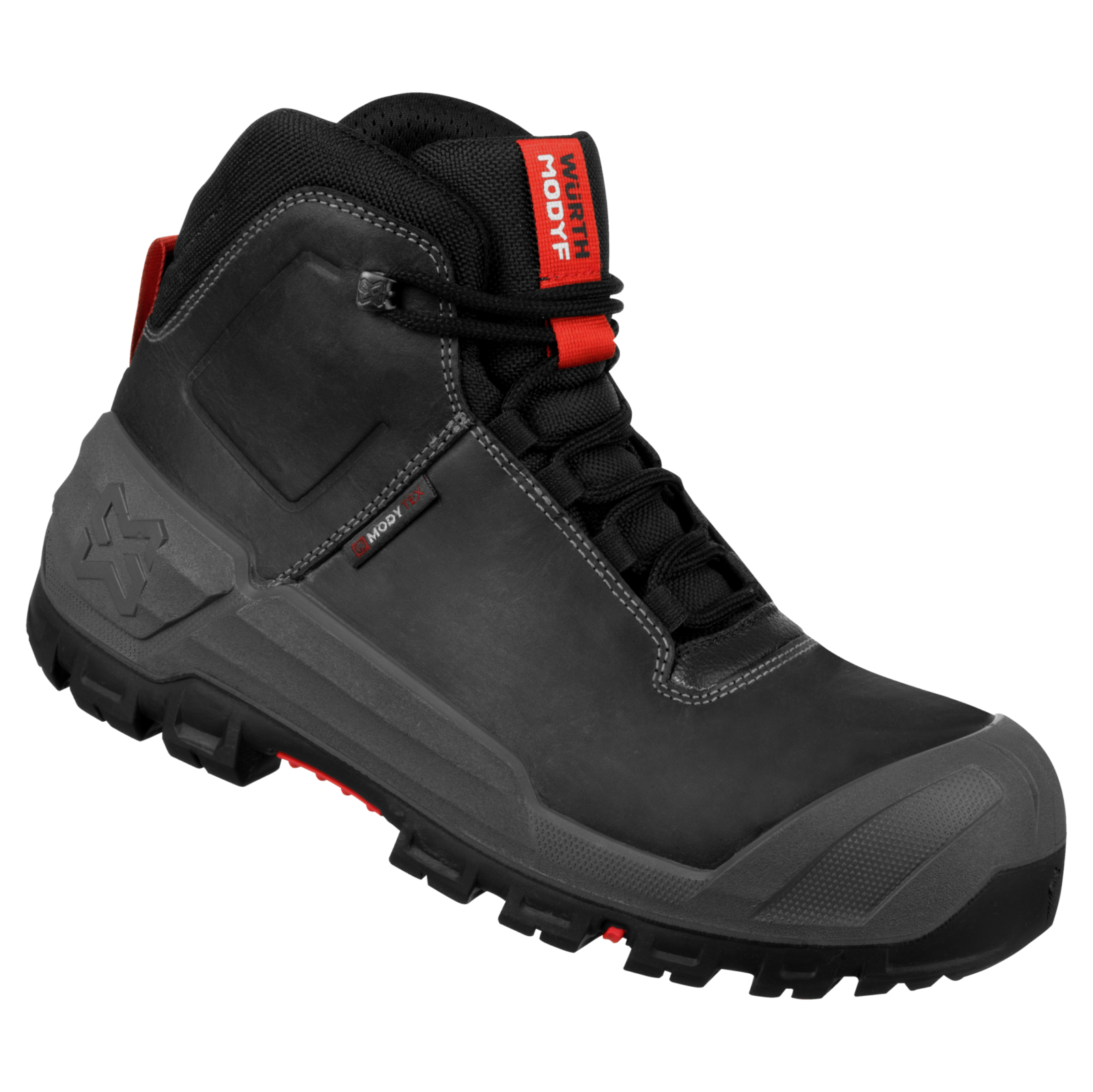 Chaussures De Sécurité Montantes Würth MODYF Cruise Lady S3S Bordeaux - Pour Femmes, Légères Et Résistantes - 4