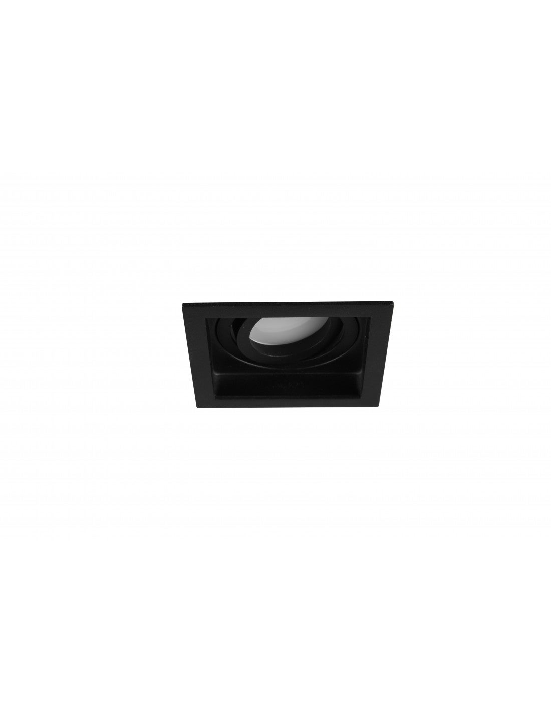 Oprawa sufitowa wpuszczana podtynkowa Kenai czarna 1xGU10x15W kwadratowa ruchoma IP20 wym: 9,2 x 9,2 cm metal Trio - 2