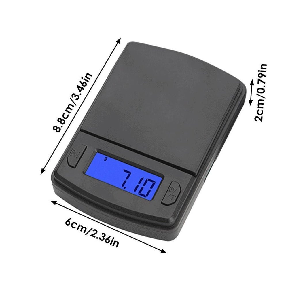 Balance numérique électronique, mini balance à bijoux portable de haute précision 500g/0,01g, idéale pour peser des bijoux dans la cuisine. - 2