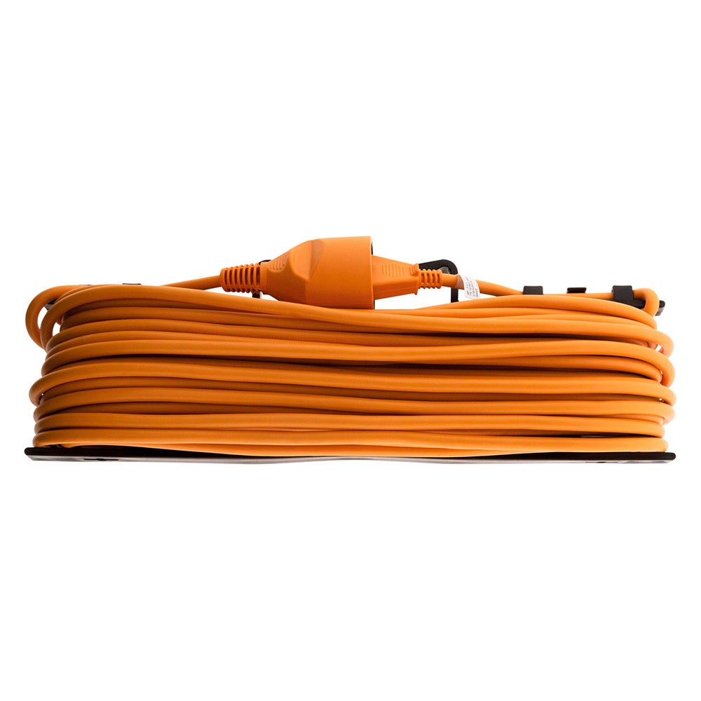 Prolongateur jardin 2x1,5mm² 25m - Orange - Zenitech - 2
