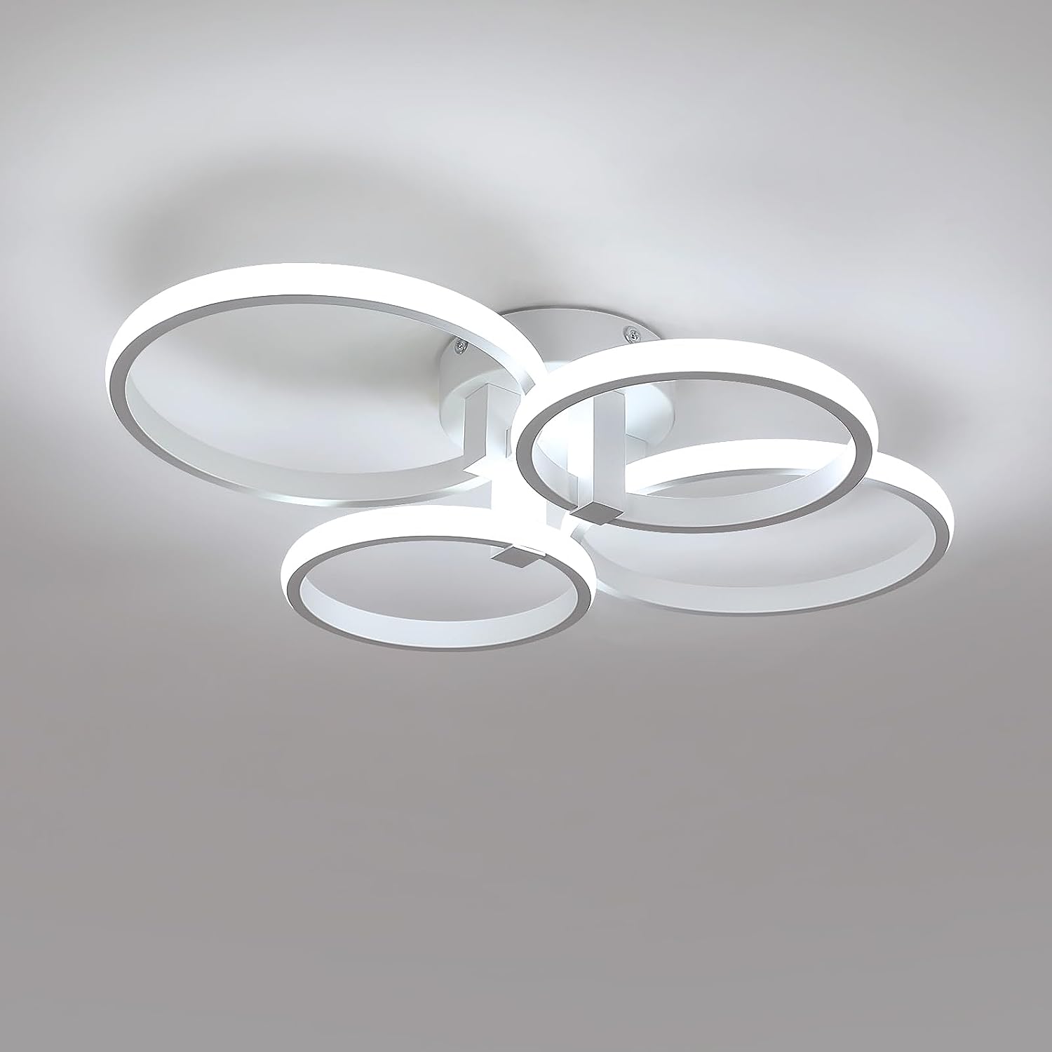 PANNELLO 12W PLAFONIERA faretto LED ROTONDO DA ESTERNO luce Calda 3200k