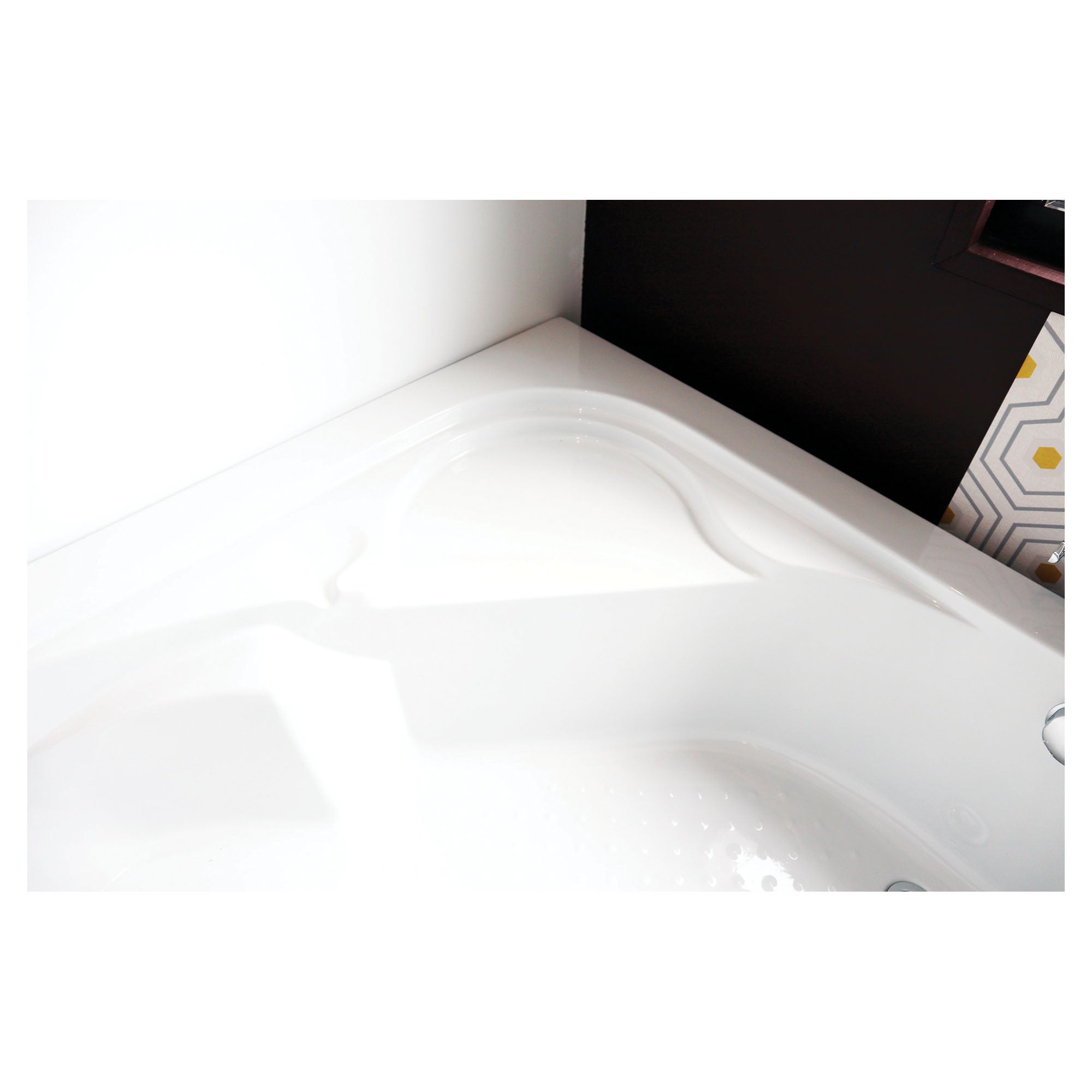 Ondée - Baignoire Acrylique D'angle 140x140 Cm 222l - Fany - 3