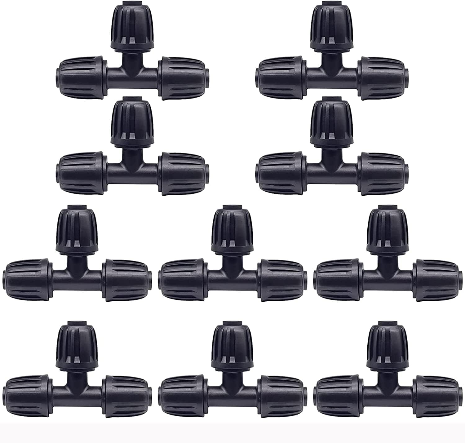 10 szt. 16 mm złącze rurowe PE, trójnik do węża nawadniającego, trójnik