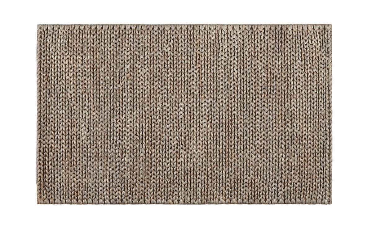 Alfombra yute light grey 120x180cm