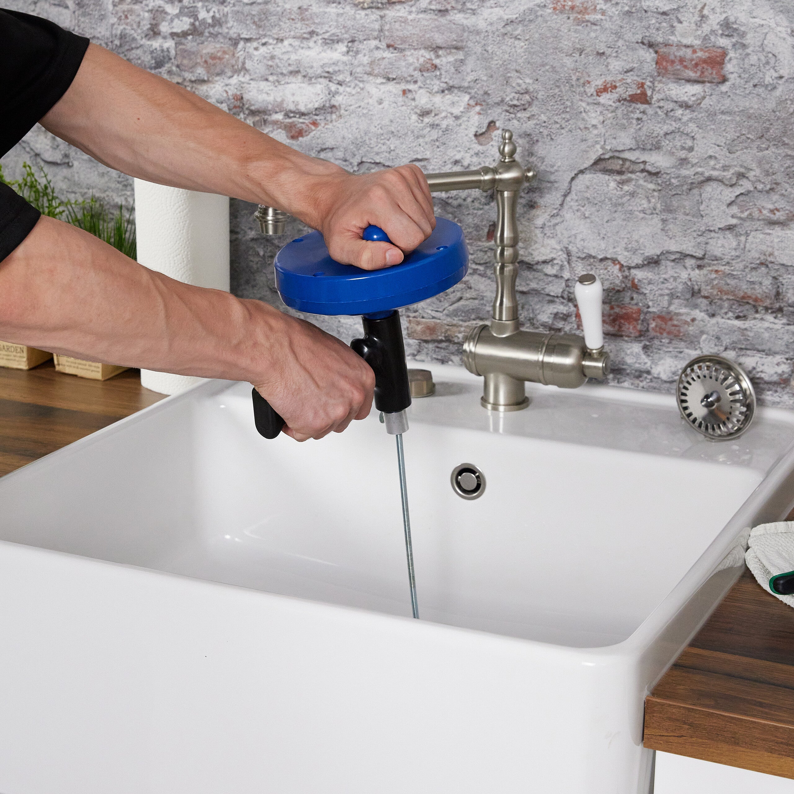 Ventouse Déboucheur EISL Bleue - Pour Toilettes, Lavabo, Douche - Nettoyage Sans Produits Chimiques