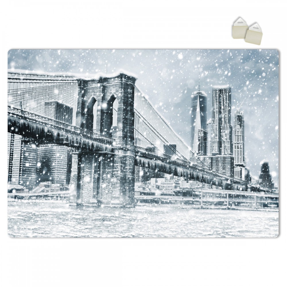 Brooklyn - estructura poster de pvc expandido forex espesor 3 mm - dimensiones 100x70 cm