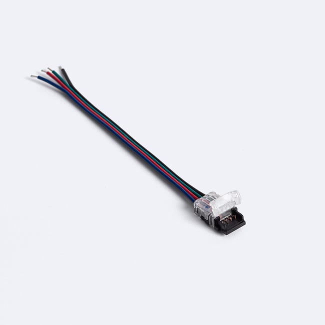 Ledkia - Conector de Hipopótamo con Cable para Tira LED IP20 , RGB, PC ...