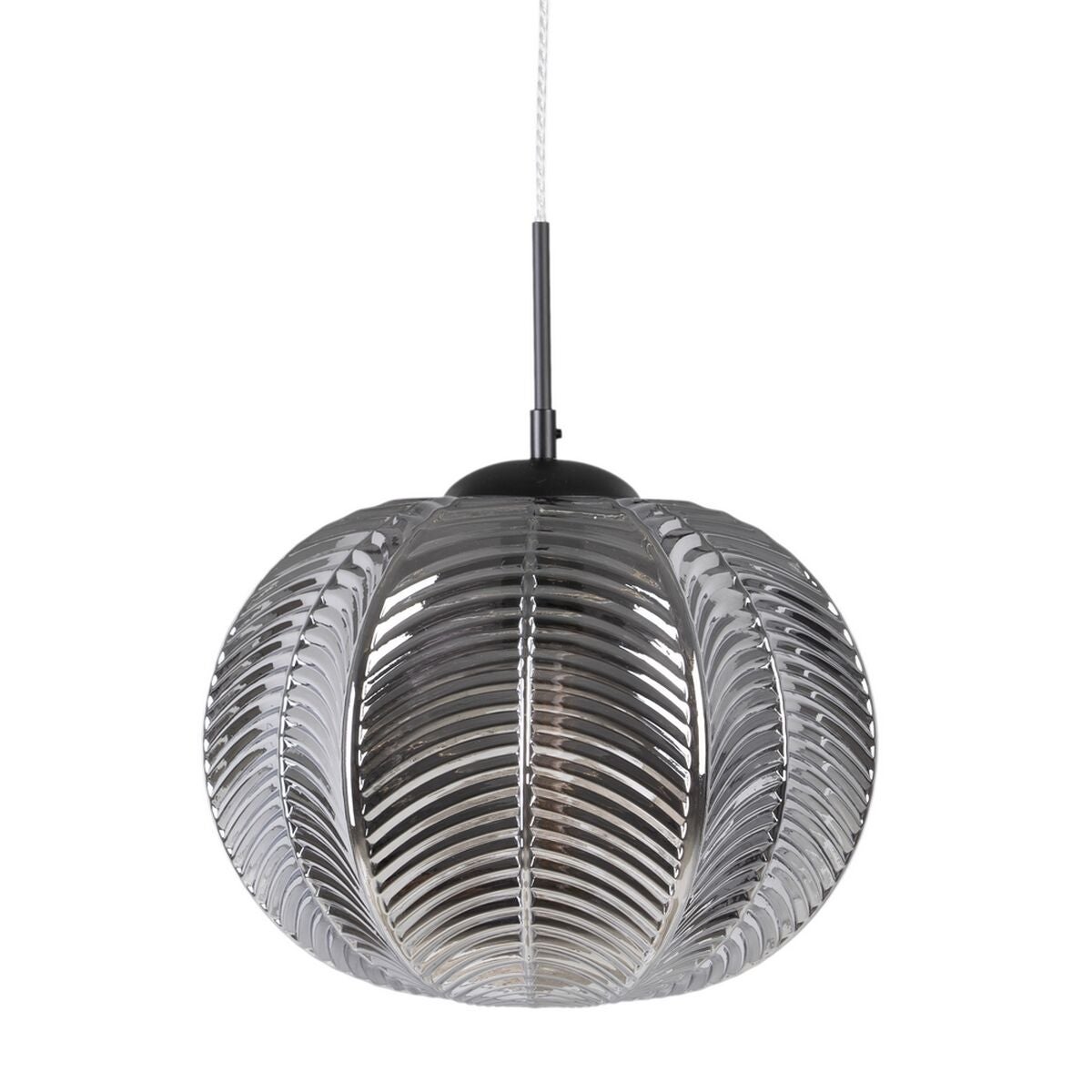 Suspension 34,5 x 34,5 x 130 cm Verre Gris | Leroy Merlin