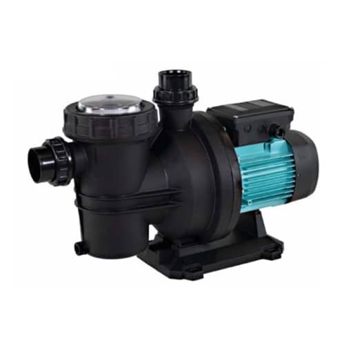 ESPA NoxSalt Bomba para Piscina Salina Acero AISI 316 Anticorrosión Silenciosa Gran Prefiltro Larga Vida Útil - 0,75CV - mono - Silen 75M