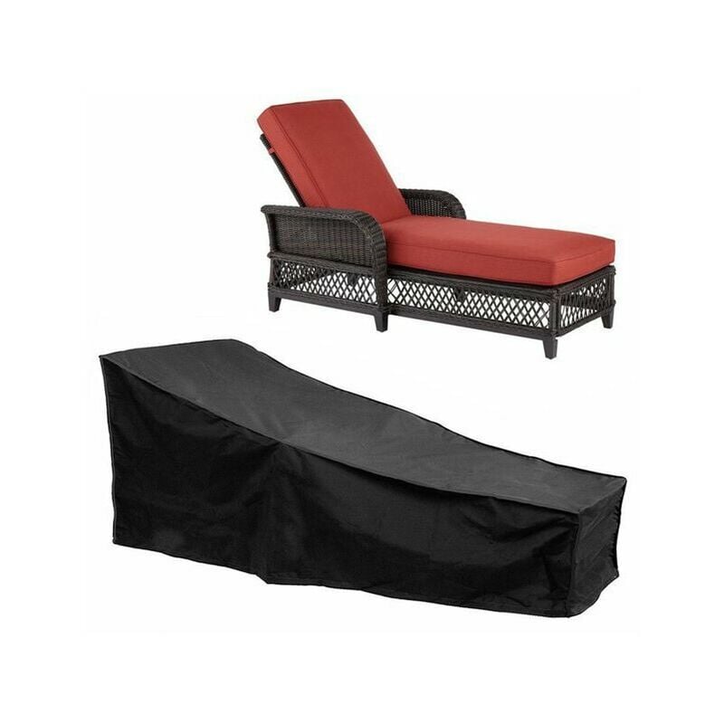 Pokrowiec na leżak, plandeka ochronna na leżaki, odporna na promieniowanie UV, wiatroszczelna i wodoodporna, wykonana z tkaniny Oxford 210D, do leżak