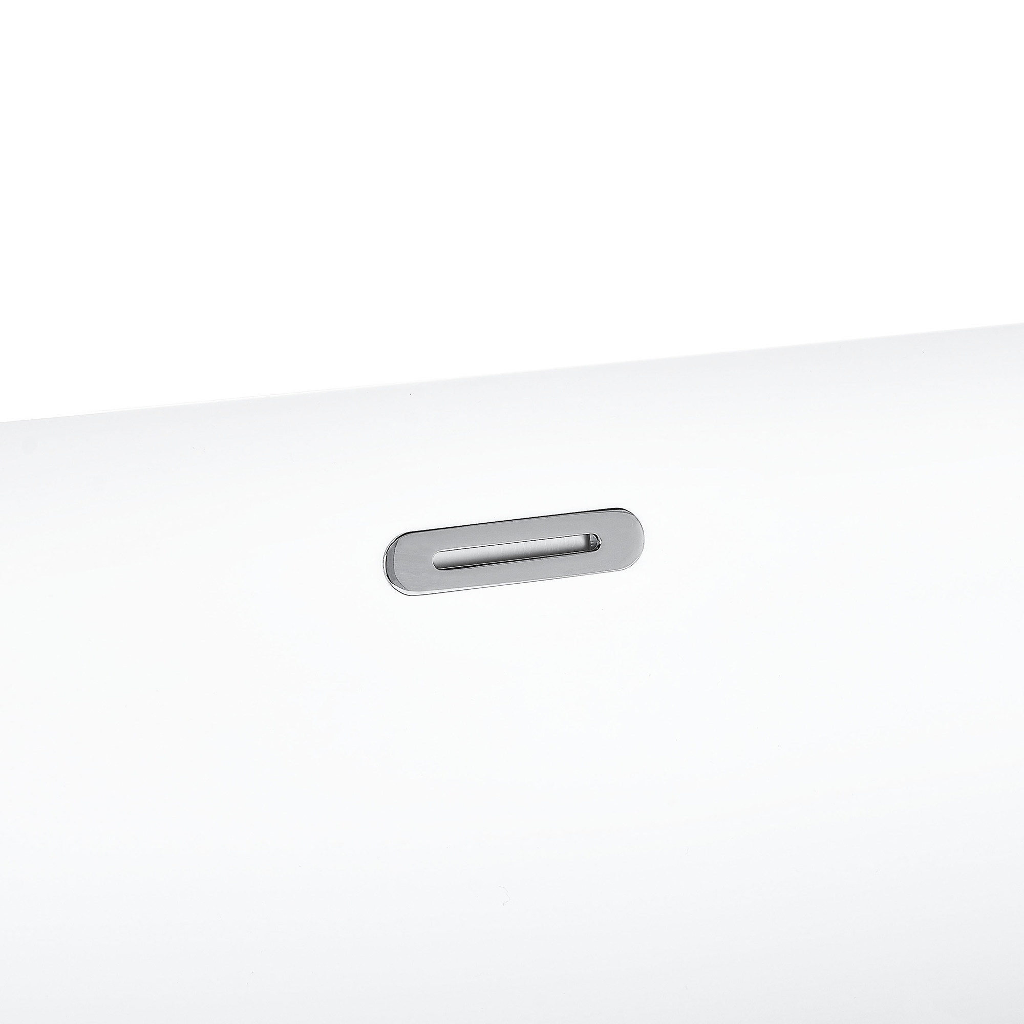 Beliani Bañera independiente CARRERA 150 x 75 cm Blanco - 9