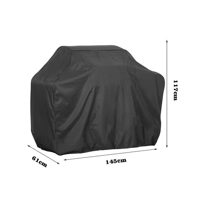 Vunanvu Copertura per Barbecue Telo Copri Barbecue in Tessuto Oxford 420D 57x48x23cm Copri Barbecue da Esterno Impermeabile e Anti-UV Telo Protettivo per BBQ Grill per Patio Giardino Esterno, Nero Vunanvu Copertura per Barbecue Telo Copri Barbecue in Tessuto Oxford 420D 57x48x23cm Copri Barbecue da Esterno Impermeabile e Anti-UV Telo Protettivo per BBQ Grill per Patio Giardino Esterno, Nero