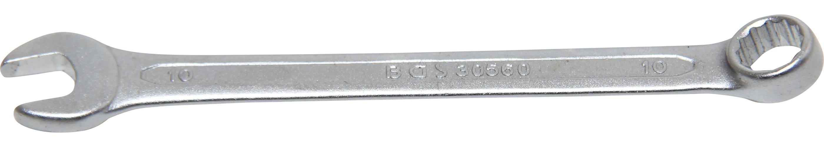 Klucz płaski BGS Technic 10 mm 140mm chromowany