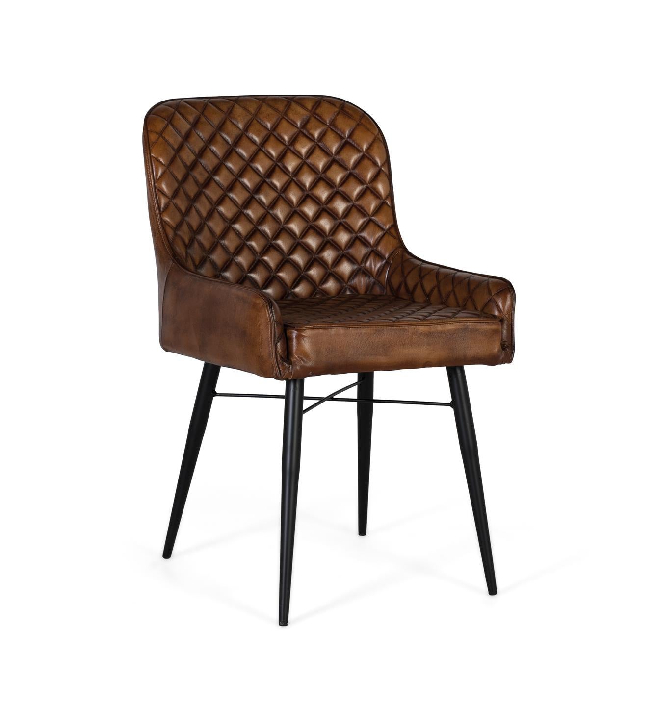 Fotel skórzany 51 cm w stylu nowoczesnym i klasycznym - 87x51x62 GYC