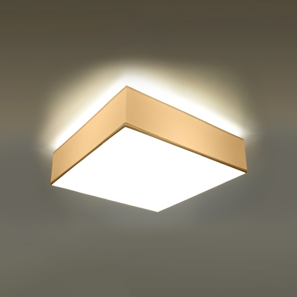 Plafon CARE 55 biały LED 3000K - 55x55x11cm Sollux
