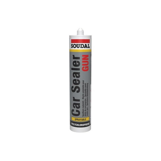 Car Sealer - Mastic de réparation pour carrosserie - Soudal - 1 kg Gris