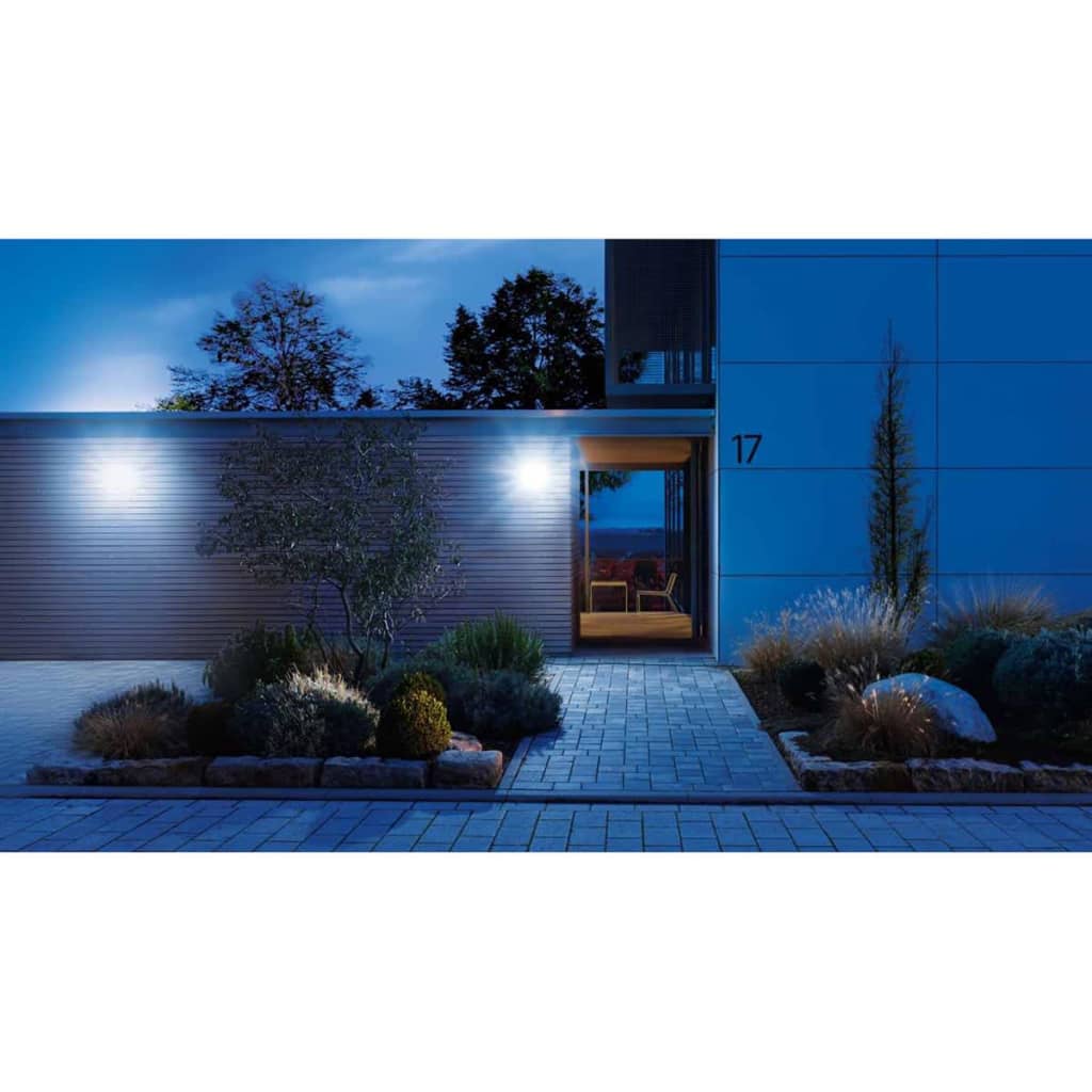 Projecteur extérieur avec détecteur LED intégrée Steinel XLED home 2 S argent - 6
