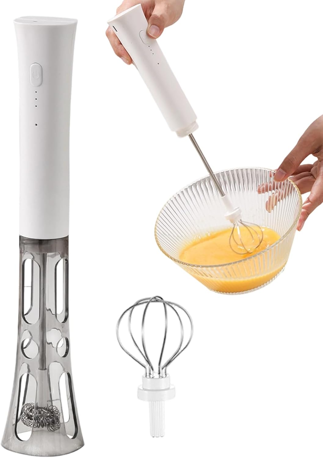 Przenośny spieniacz do mleka, akumulatorowa trzepaczka, spieniacz do kawy | do domu, na śniadanie, na weekend, na brunch, na kolację, na imprezę, na