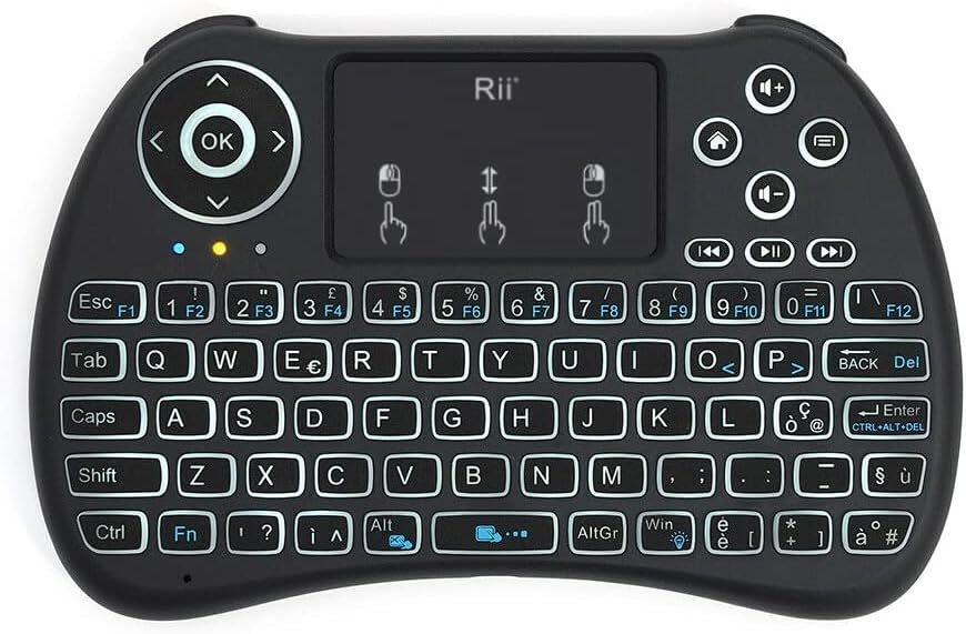 Mini Tastiera Multimedia Wireless Touch Pad Mouse Combinato Con 7 - Foto 2