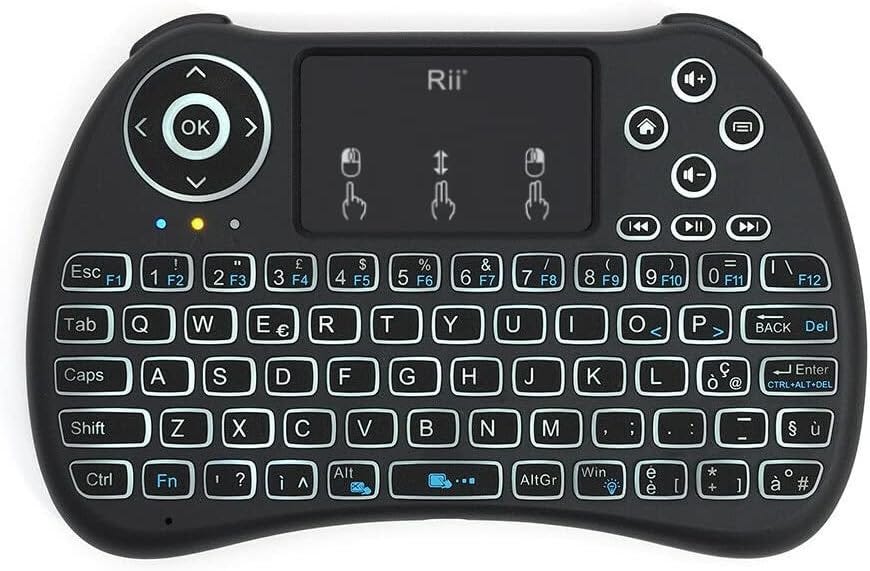 Mini Tastiera Multimedia Wireless Touch Pad Mouse Combinato Con 7 - Foto 2