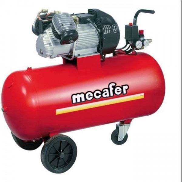 MECAFER Compresseur 100L 3CV 9 bars bicylindre V Leroy Merlin — free download