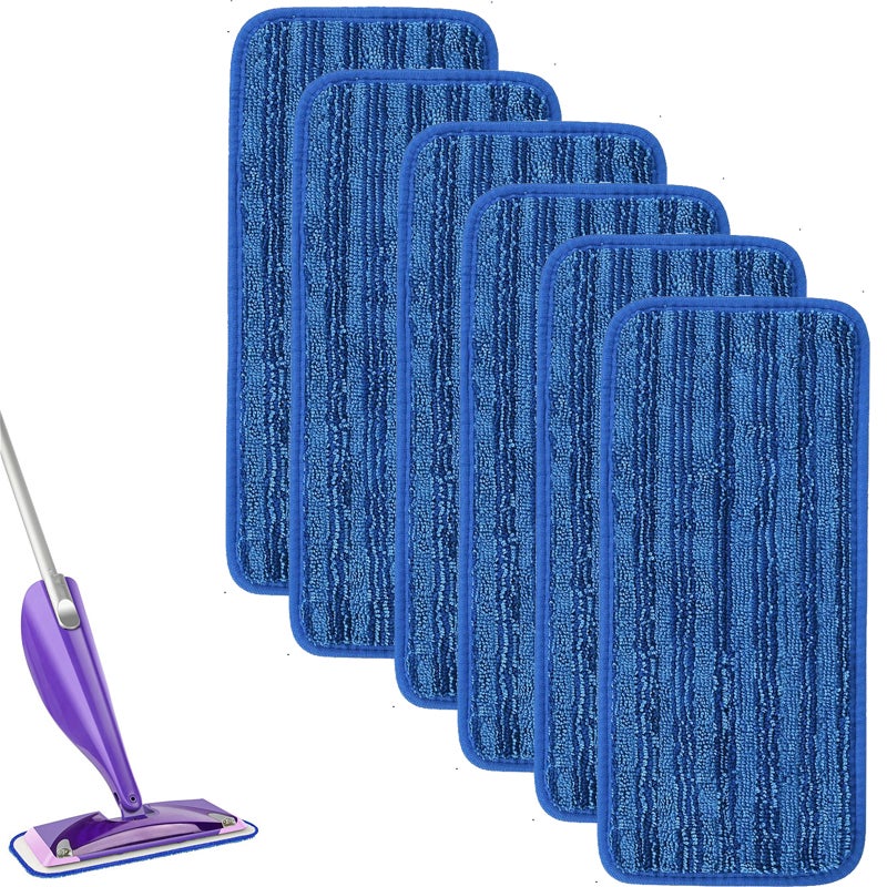 Selizo 6 Panni Magici In Microfibra Ispessiti - Riutilizzabili, Antigraffio, Assorbenti 5x, Per Vetri, Cucina, Casa