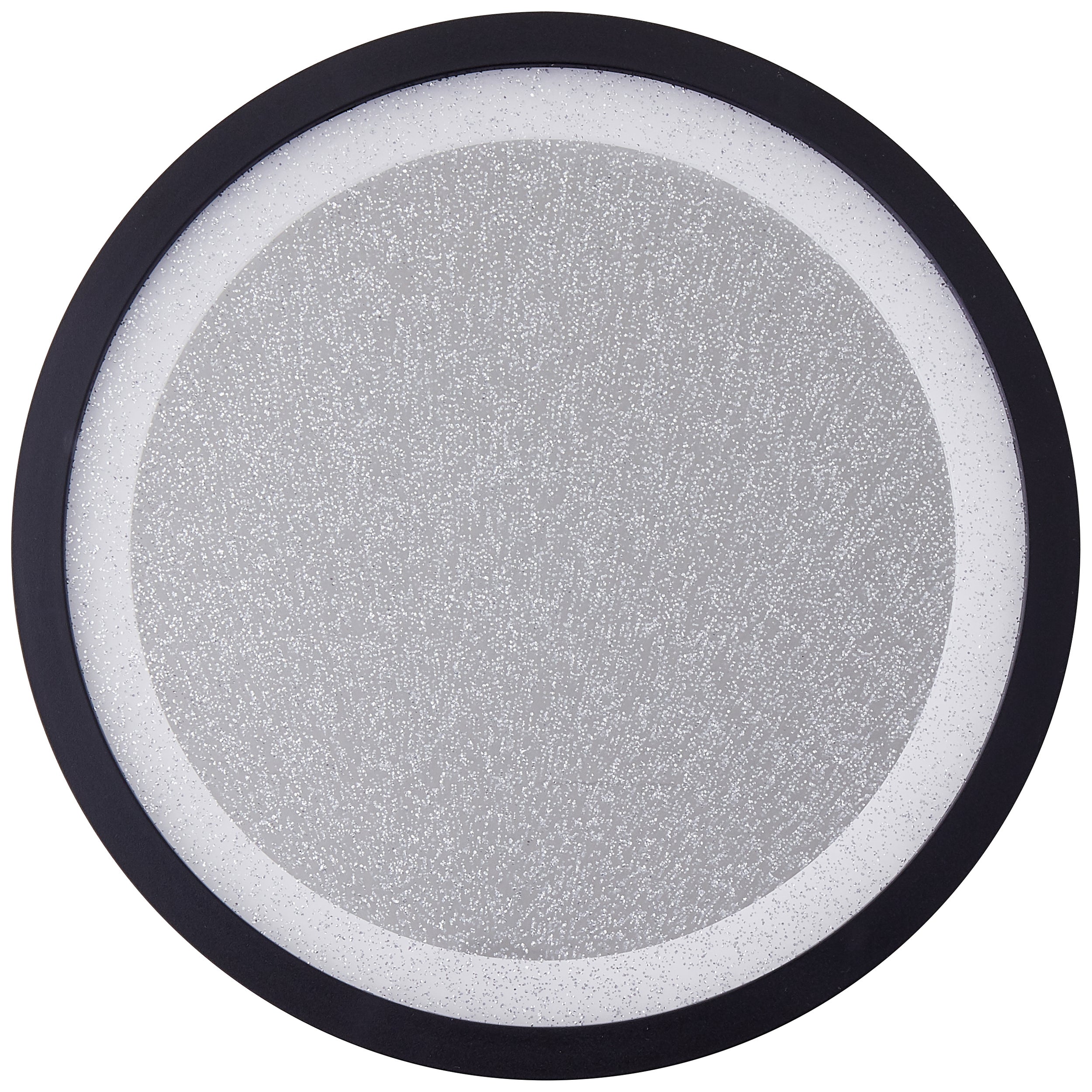 Brilliant Mosako LED lampa sufitowa panel 25cm czarny/biały aluminium/czarny metal 16W zintegrowana dioda LED - 4