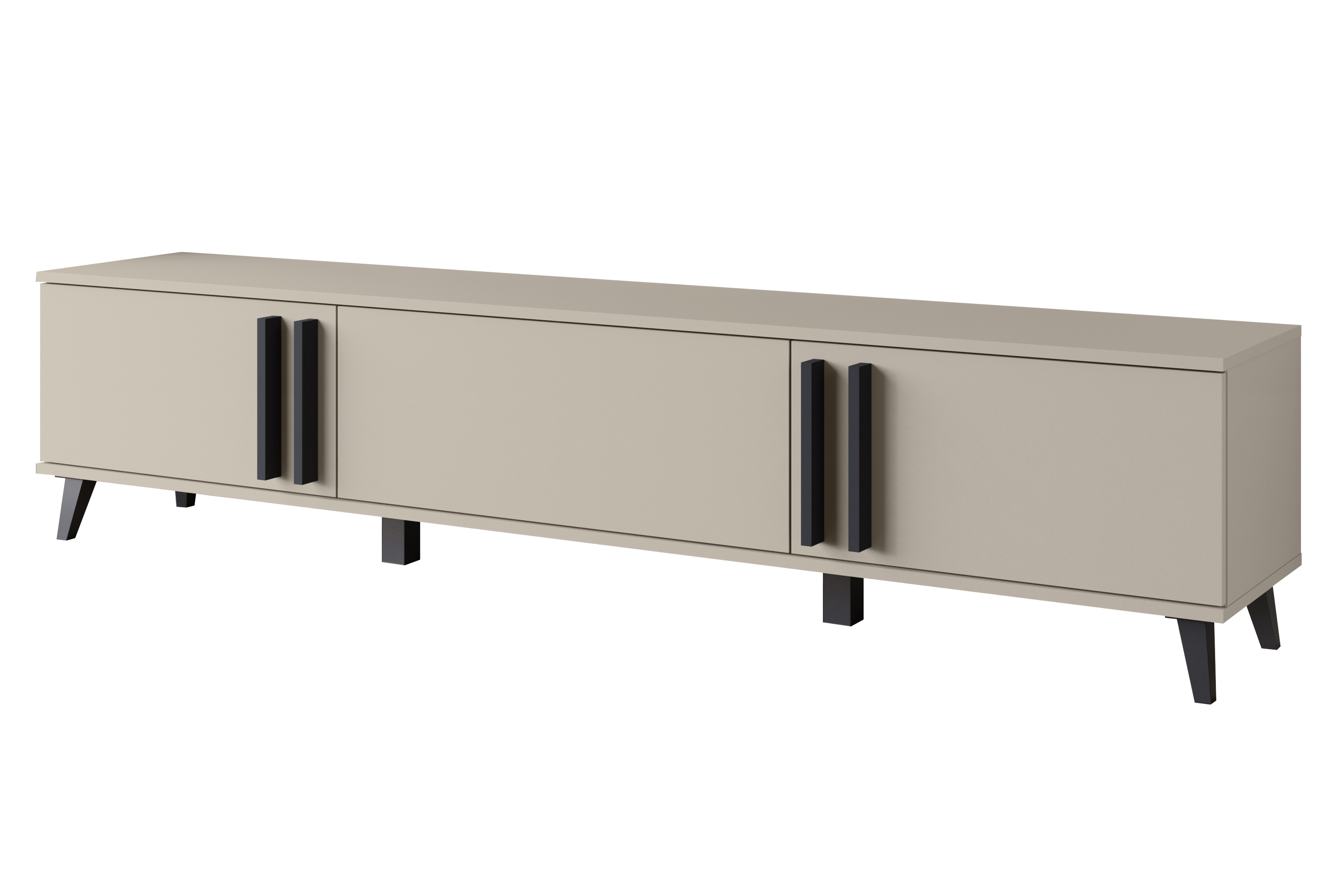 MINIO go for it, Szafka rtv HURON 180 cm congo/czarny