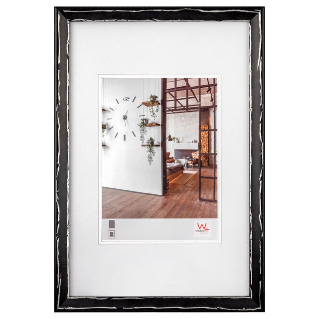 Cornice 18x24 Cm In Resina Nera - Elegante E Moderna Per Foto E Quadri - Foto 7