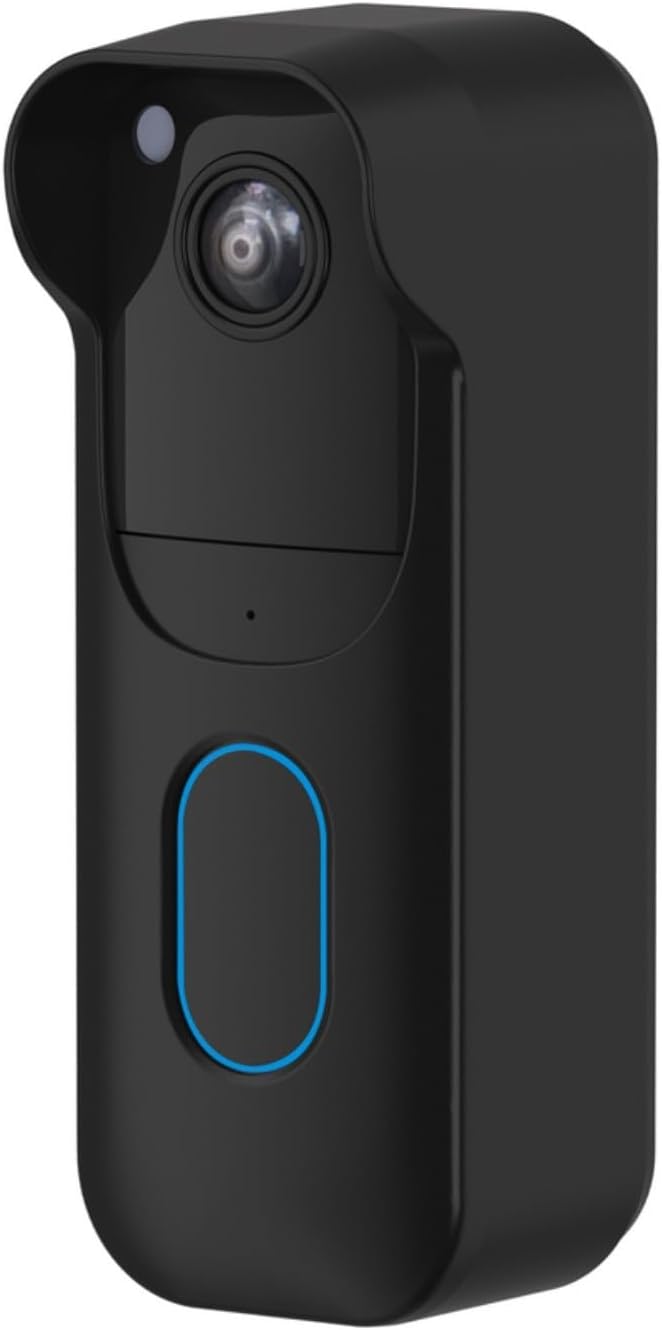 Housse De Protection En Silicone Pour Sonnette Vidéo Blink (Nouveau Modèle 2025) - Installation Facile - Blanc Ou Noir - 3