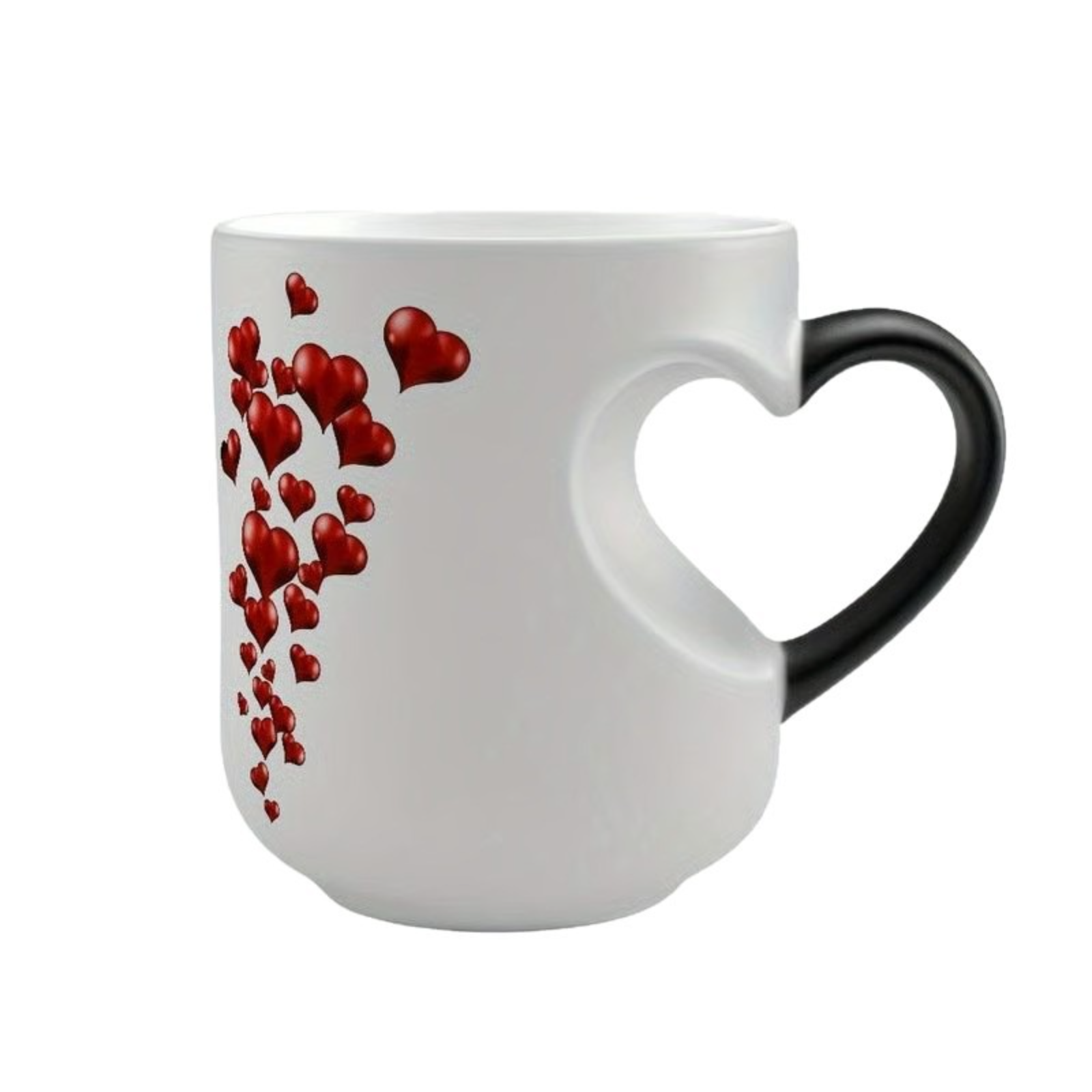 Heart-shaped color-changing mug, capacity 11oz | Leroy Merlin