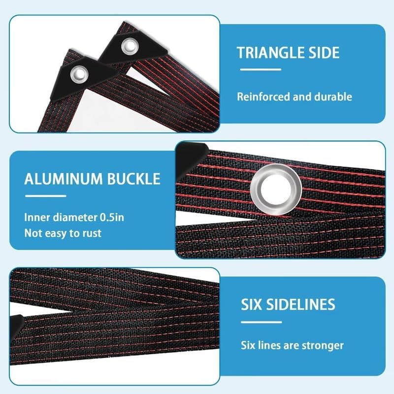 Telo impermeabile trasparente, telone per esterni resistente, telo spesso antipioggia e antipolvere, telo di copertura termoisolante (3 m x 2 m) - 2
