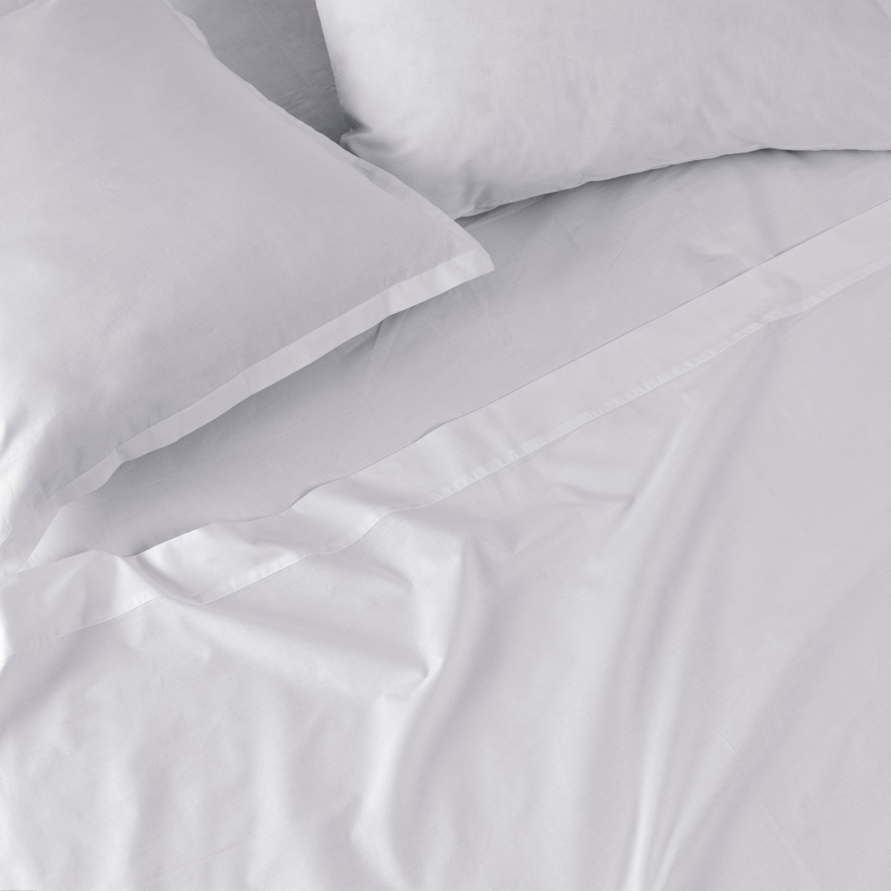 Basic Drap-housse Blanc 105x200 - 8