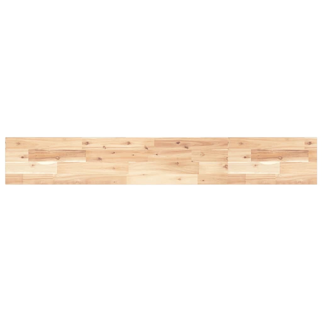 2 pcs Étagères murale | Étagère flottante | Étagères de rangements 120x20x2 cm acacia massif non traité CFW20667 - 6