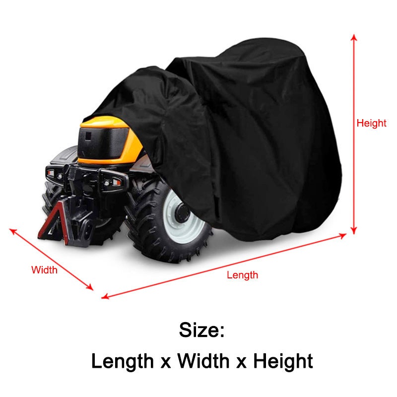 Housse De Protection Imperméable Pour Tondeuse Autoportée TONIXY - Tissu Oxford, Tailles 145x85x98 Cm Ou 210x120x115 Cm - 2