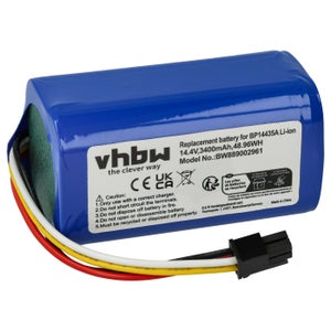 Batteria 2600mAh Per IRobot Roomba 677/680/681/685/690/691/695/696 – 14.4V Li-ion, Autonomia 60 Min, Sostituzione Facile