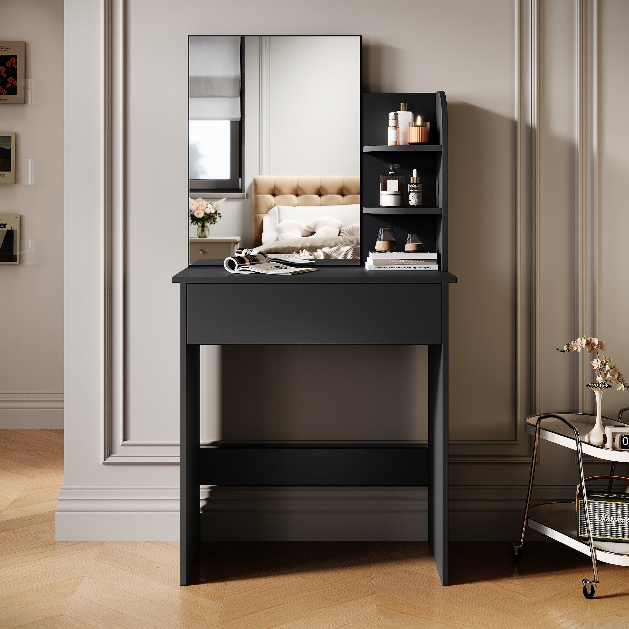 Hemnes Tavolo Trucco Ikea IKEA Hemnes Schminktisch Mit Spiegel Und